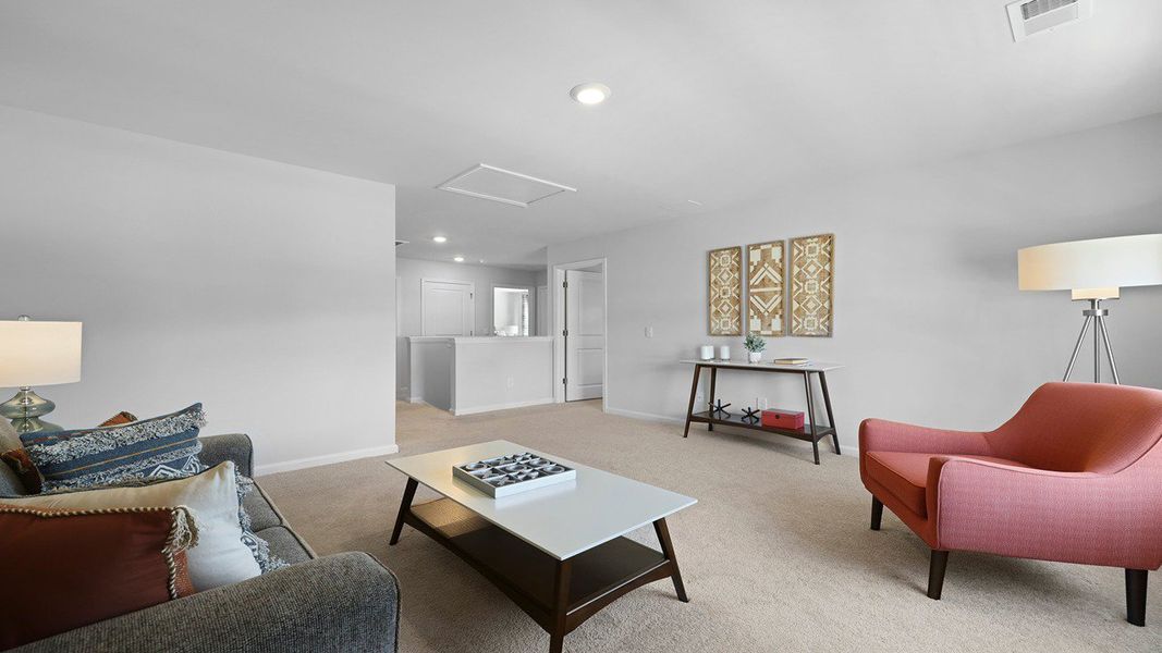 Furnished interior view inside a new home in Carolina Groves, Moncks Corner (Image 15).