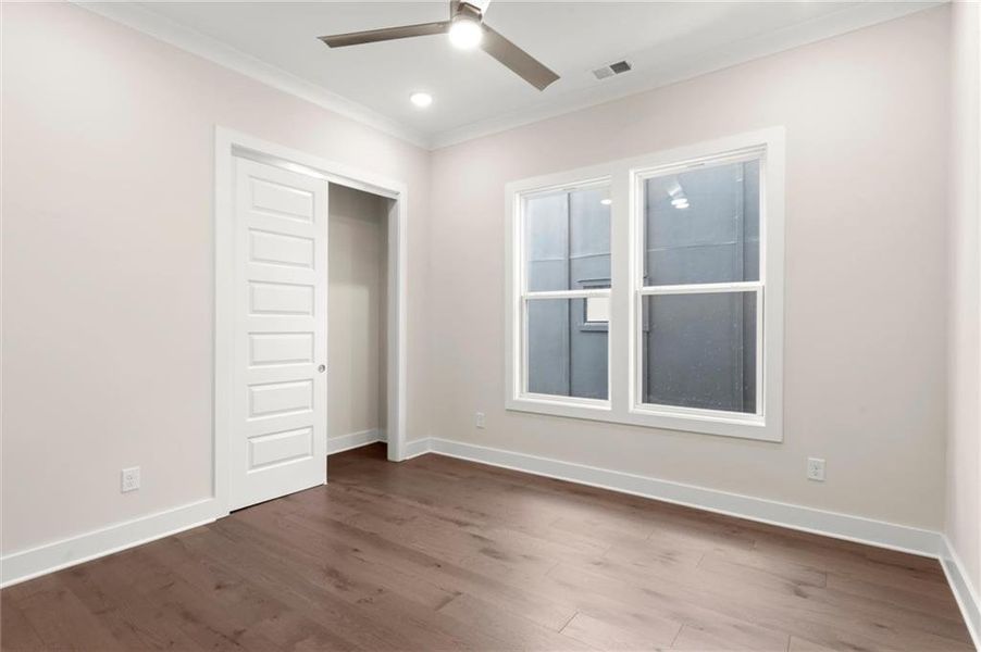 Spacious, unfurnished interior of a new home in The Gathering – Alpharetta, Alpharetta (Image 43).