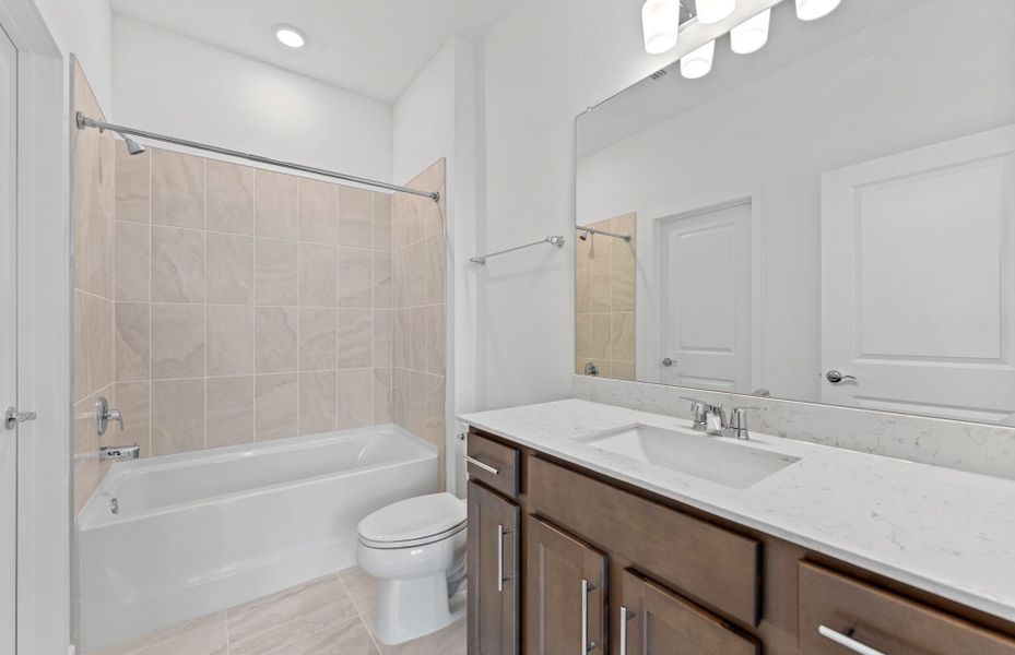 Furnished interior view inside a new home in Caldera, Spring Hill (Image 8).