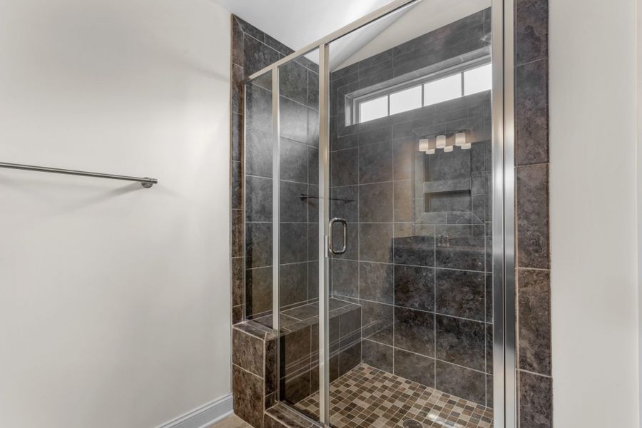 Representative furnished interior of a home built from the Fairfield Lux by Keystone Homes NC in Weybridge, Burlington (Image 14).