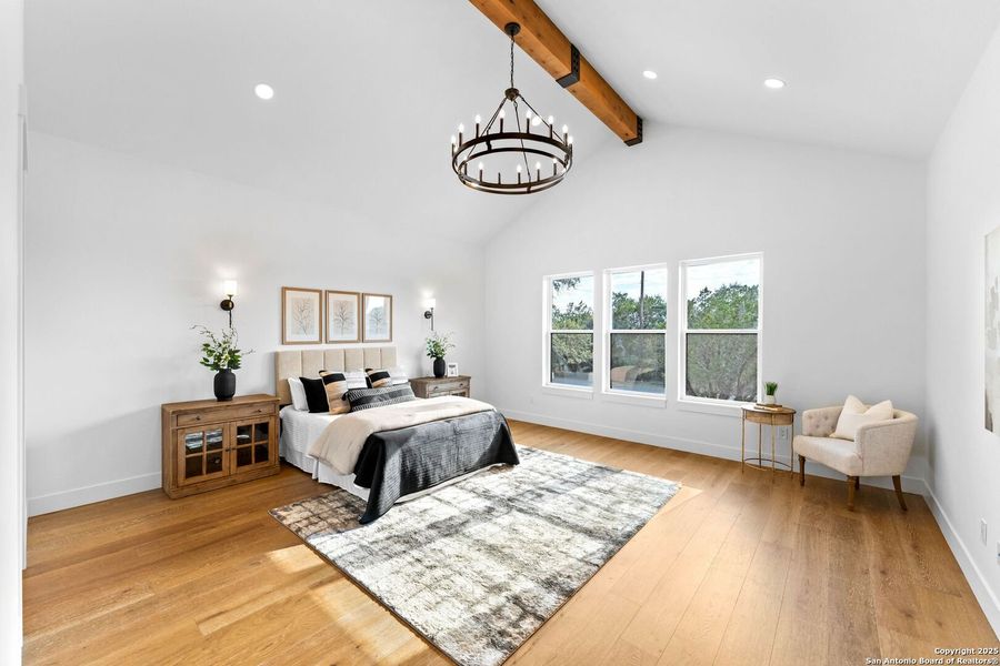 Furnished interior view inside a new home in , Boerne (Image 17).
