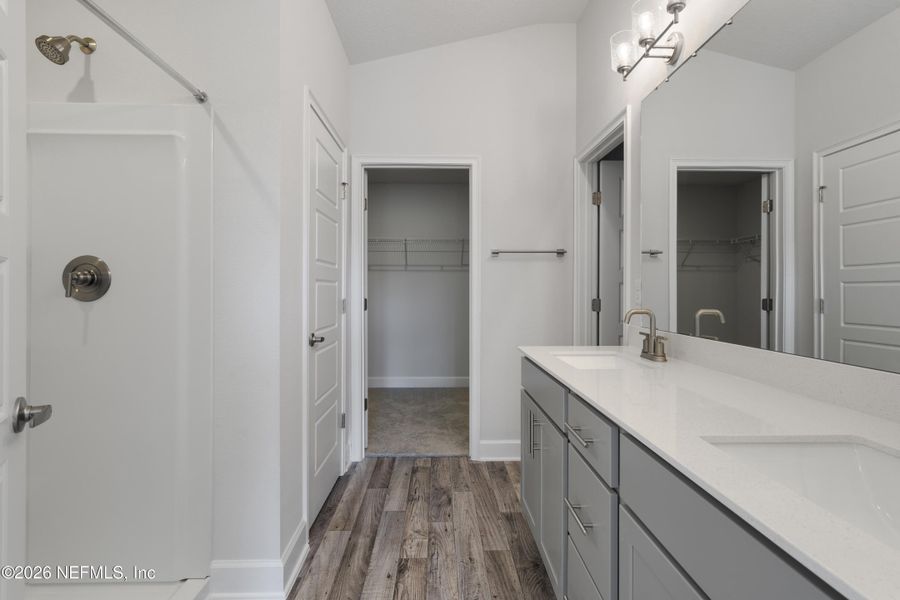 Furnished interior view inside a new home in , Green Cove Springs (Image 9). Furnished interior view inside a new home in , Green Cove Springs (Image 9).