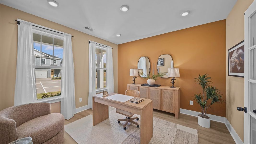 Furnished interior view inside a new home in Foxbank, Gray Court (Image 10).