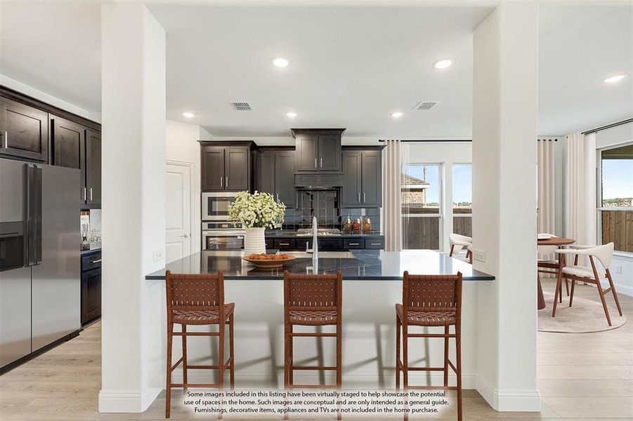 Furnished interior view inside a new home in Hunters Ridge, Crowley (Image 5). Furnished interior view inside a new home in Hunters Ridge, Crowley (Image 5).