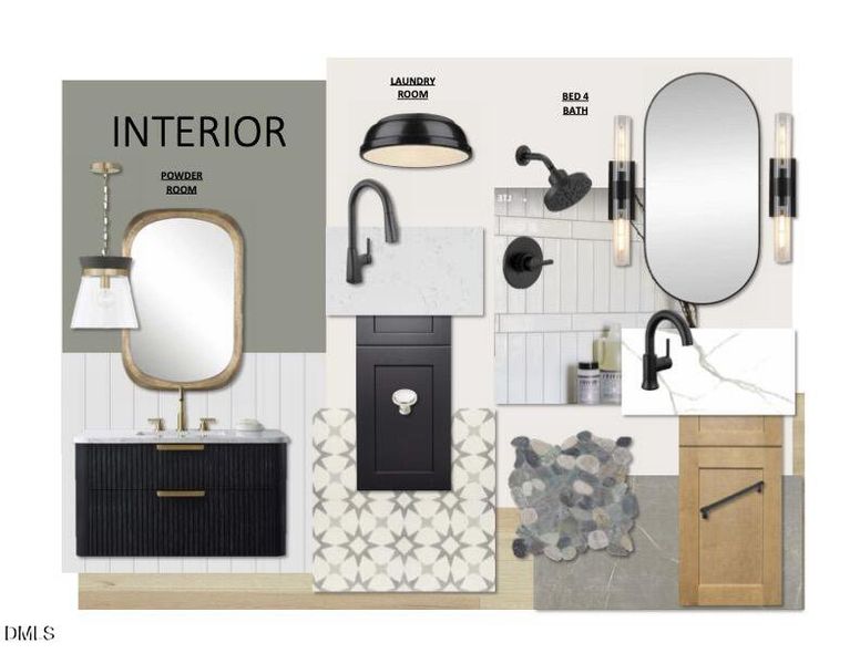 Half Bath Laundry and Bath 4 selections