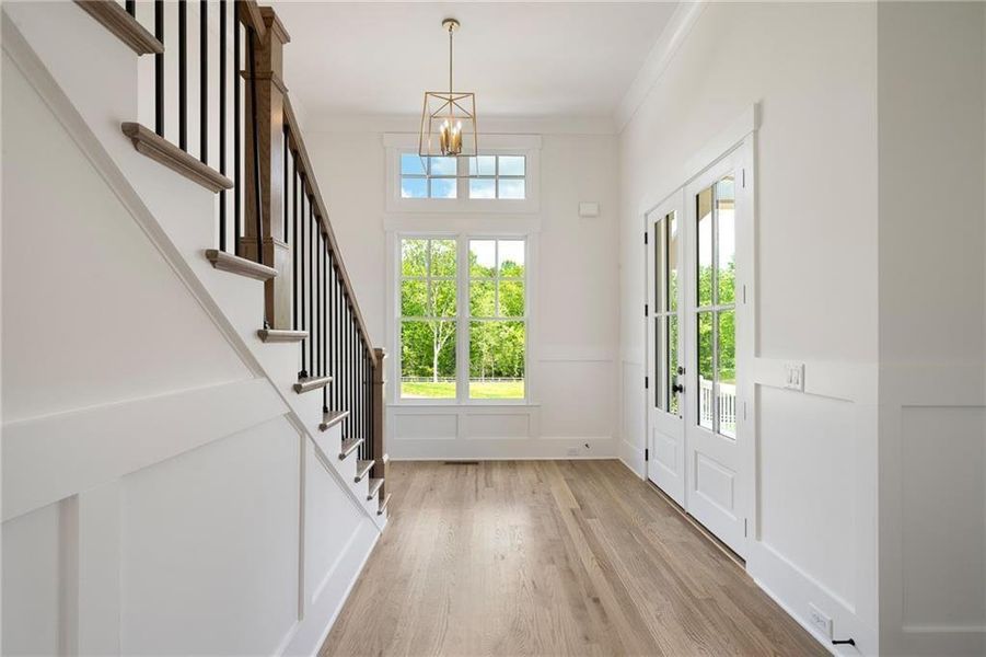 Spacious, unfurnished interior of a new home in The Cottages at Keeler Woods, Marietta (Image 8).