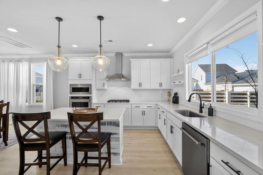 Furnished interior view inside a new home in , Summerville (Image 11). Furnished interior view inside a new home in , Summerville (Image 11).