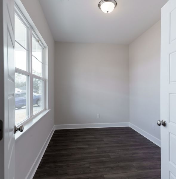 Representative unfurnished interior of a home built from the The Ivory by Cothran Homes in Holly Ridge, Greenville (Image 31).