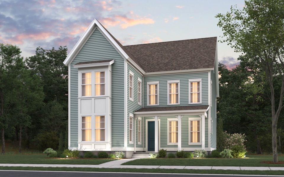 Representative exterior photo of a completed home built from the Poplar by Pulte Homes in Heartwood, Richmond Hill, GA (Image 21).