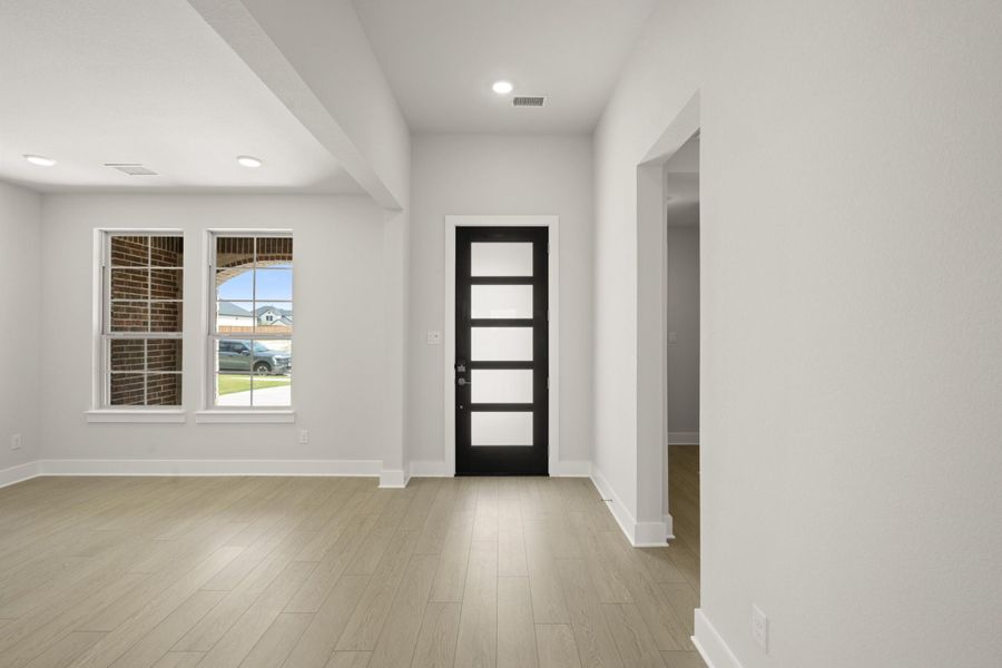 Spacious, unfurnished interior of a new home in Inspiration Collection at Bridgewater, Midlothian (Image 9).