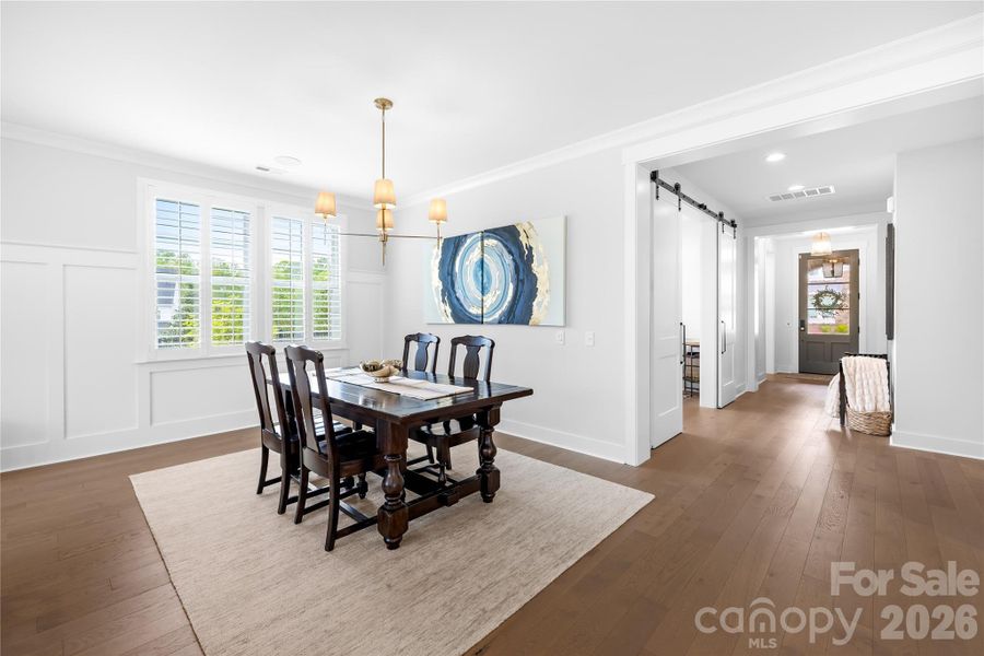 Furnished interior view inside a new home in , Fort Mill (Image 17).