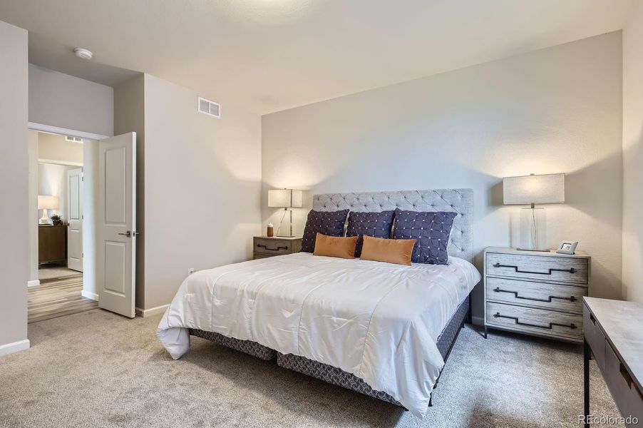 Furnished interior view inside a new home in Wolf Creek Run, Strasburg (Image 15).