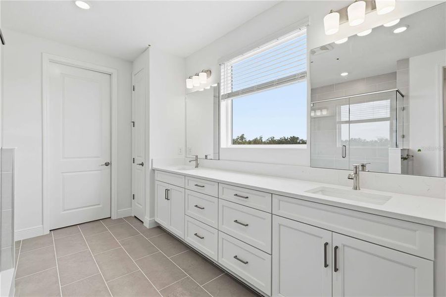 Furnished interior view inside a new home in Creeks Edge at Twin Rivers, Parrish (Image 35).