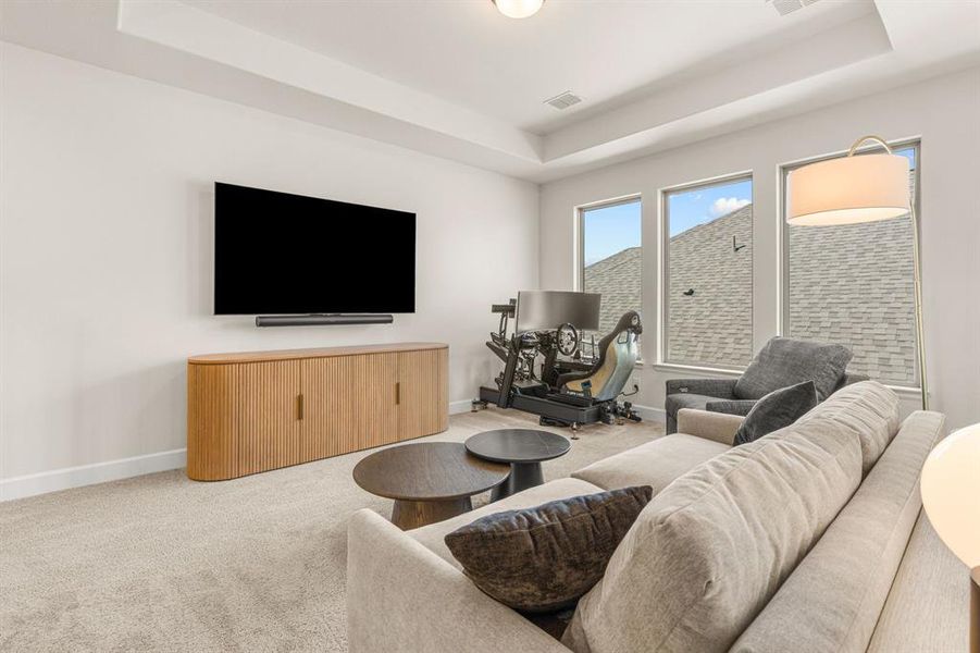Furnished interior view inside a new home in Walsh, Fort Worth (Image 14).