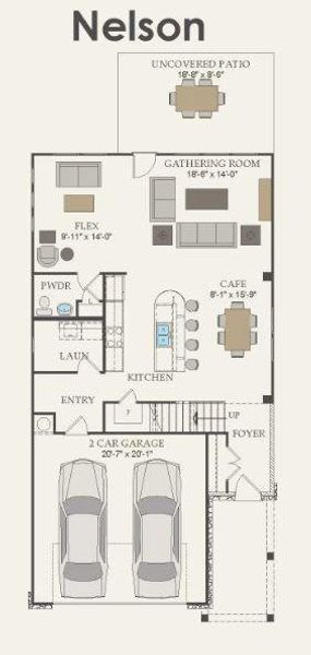 Pulte Homes, Nelson floor plan