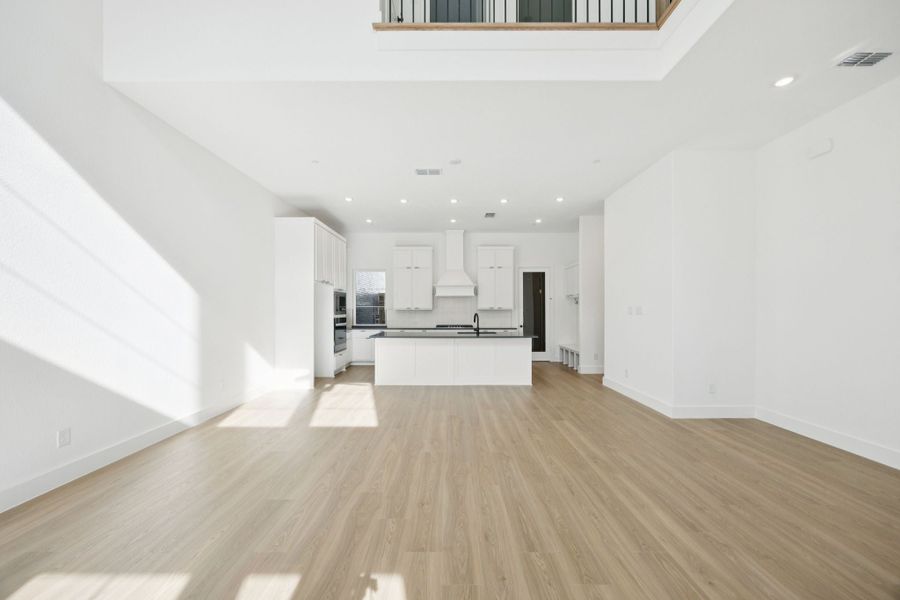 Spacious, unfurnished interior of a new home in Newman Village Townhomes, Frisco (Image 17).