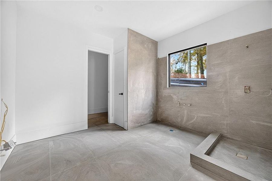 In-progress construction of a new home in , Alpharetta, GA (Image 33).