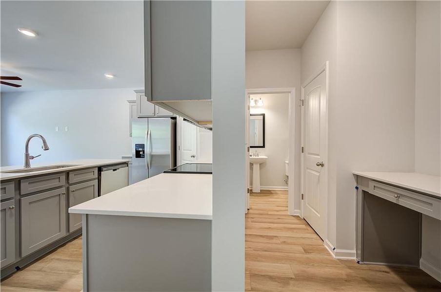 Furnished interior view inside a new home in Avery Landing, McDonough (Image 11).