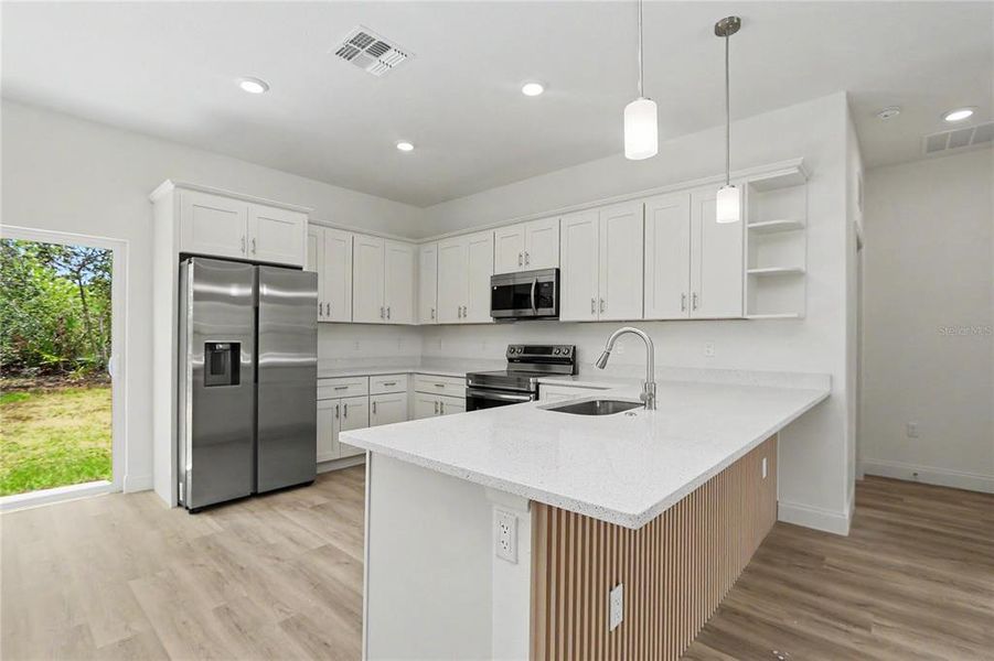 Furnished interior view inside a new home in , Citrus Springs (Image 8).