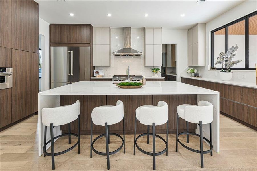 Furnished interior view inside a new home in , Suwanee (Image 83).