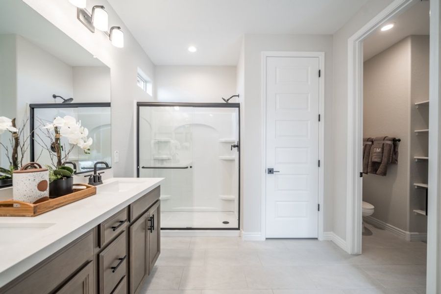 Furnished interior view inside a new home in Hawes Crossing, Mesa (Image 10).
