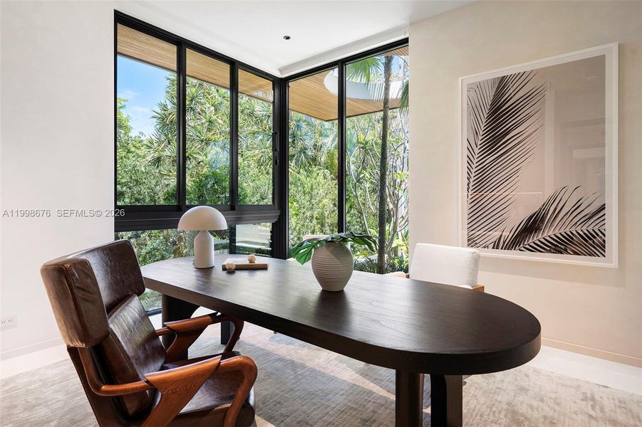 Furnished interior view inside a new home in , Bay Harbor Islands (Image 14).
