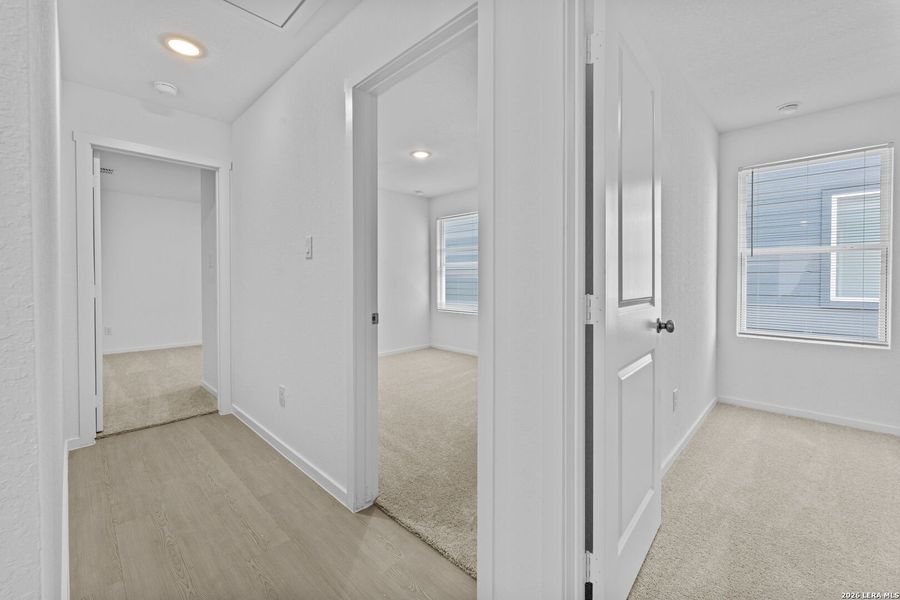 Spacious, unfurnished interior of a new home in Hidden Oasis, San Antonio (Image 13). Spacious, unfurnished interior of a new home in Hidden Oasis, San Antonio (Image 13).