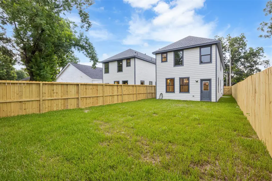 Exterior details and patio area of a home in , Houston (Image 3). Exterior details and patio area of a home in , Houston (Image 3).