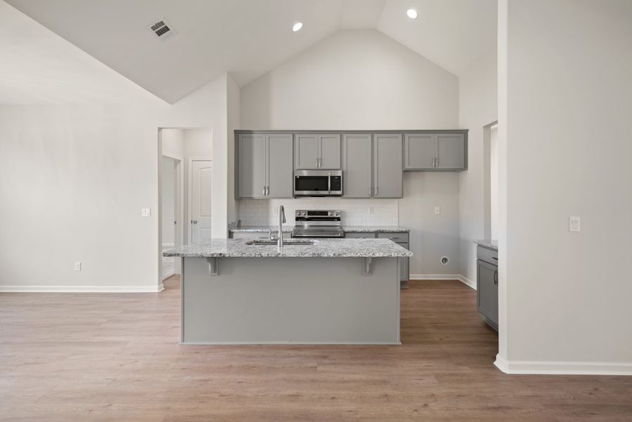 Furnished interior view inside a new home in Settlers Hammock, Kingsland (Image 4). Furnished interior view inside a new home in Settlers Hammock, Kingsland (Image 4).