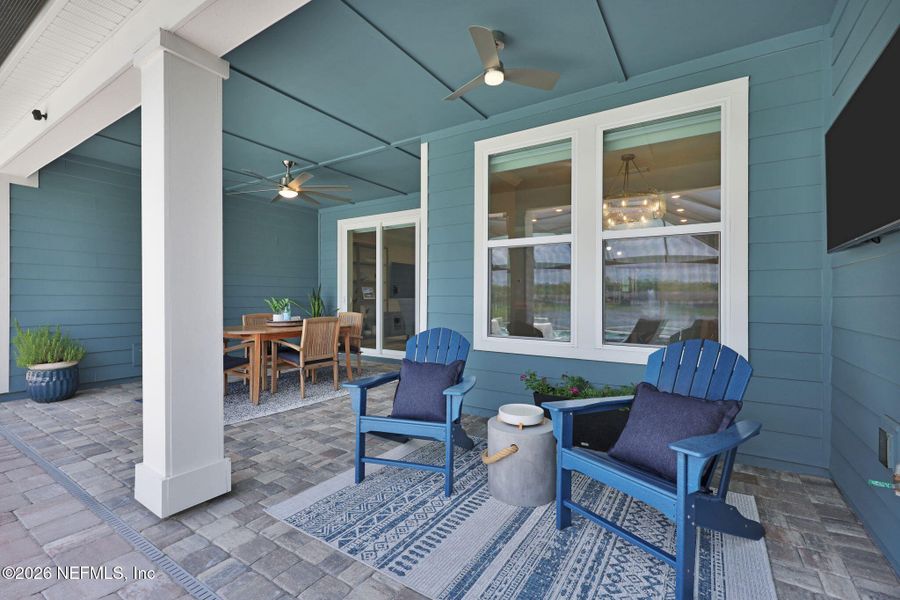 Exterior details and patio area of a home in , Ponte Vedra (Image 30).