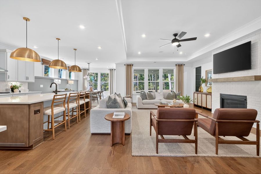 Representative furnished interior of a home built from the Stellar by Pulte Homes in Watermist at Mirror Lake, Villa Rica (Image 10). Representative furnished interior of a home built from the Stellar by Pulte Homes in Watermist at Mirror Lake, Villa Rica (Image 10).