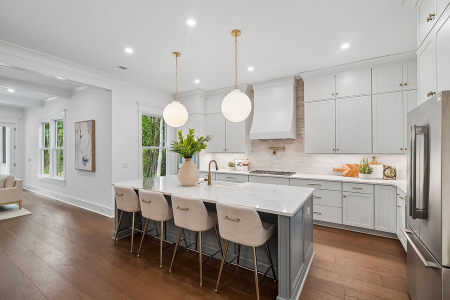 Furnished interior view inside a new home in , Mount Pleasant (Image 57).