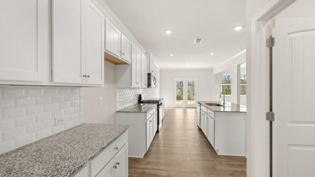 Furnished interior view inside a new home in Thompson Ridge, Dallas (Image 6).