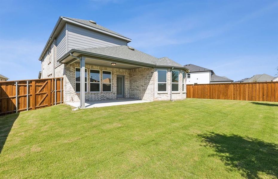 Oversized yard Oversized yard