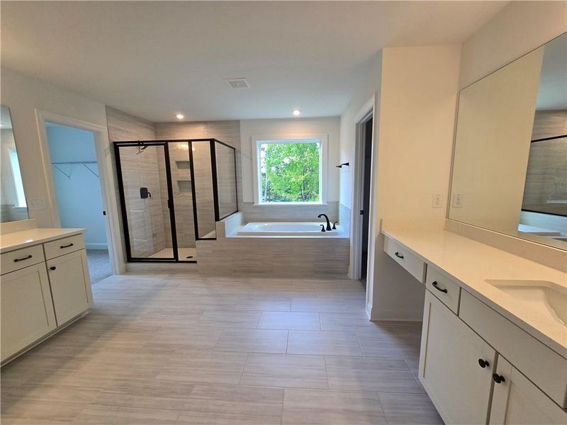Furnished interior view inside a new home in Palmer Falls, Douglasville (Image 6).
