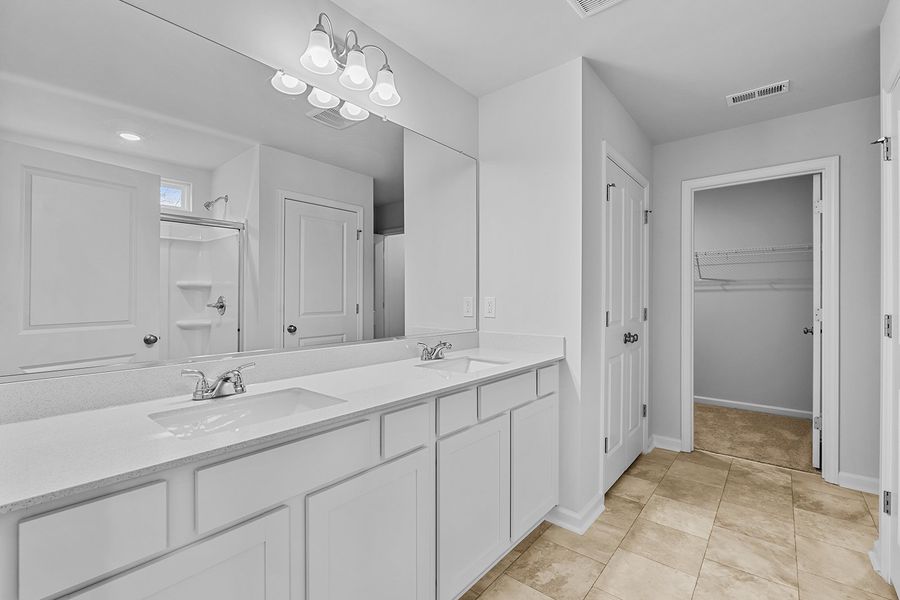 Furnished interior view inside a new home in Bell West, Kernersville (Image 12).