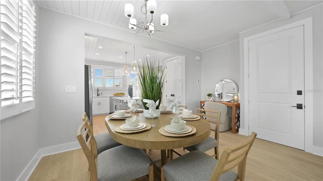 Furnished interior view inside a new home in , Cortez (Image 24).