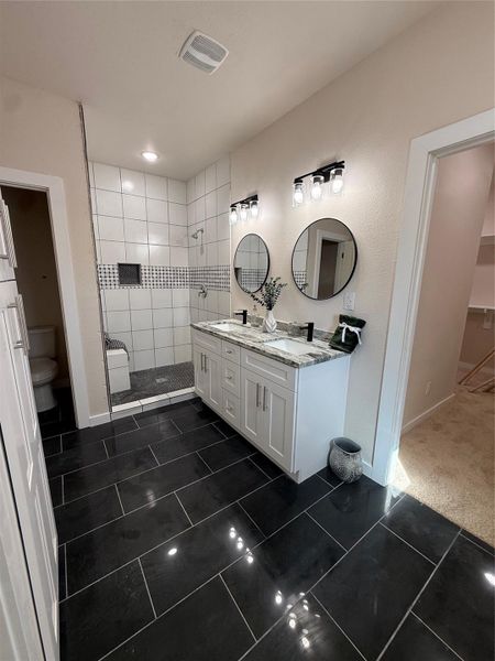 Furnished interior view inside a new home in , Beasley (Image 10).