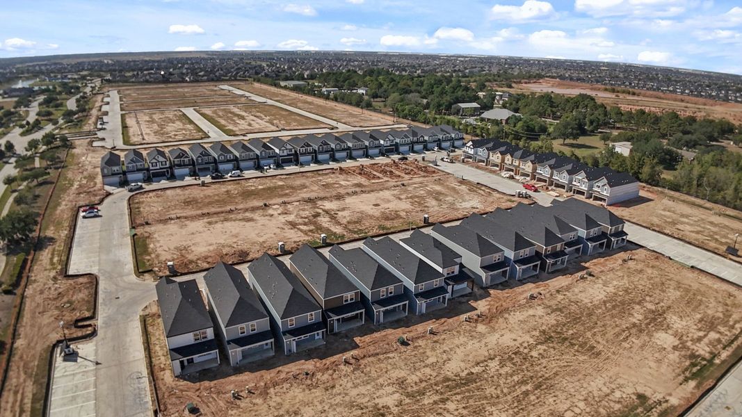 Site preparation for new homesites in Villarosa at Tamarron, Katy (Image 59).