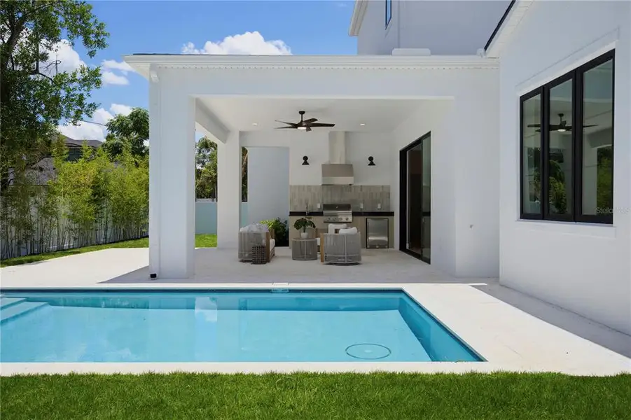 Exterior details and patio area of a home in , Winter Park (Image 3).