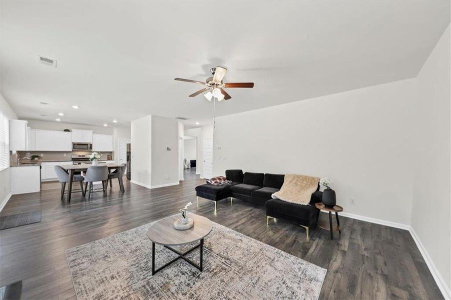 Furnished interior view inside a new home in Independence, Loganville (Image 35).