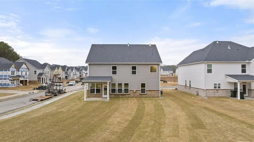 Exterior details and patio area of a home in Wildwood, Covington (Image 4).