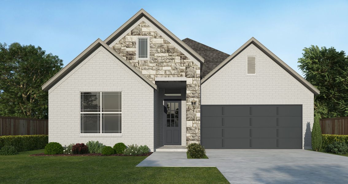 Representative exterior photo of a completed home built from the Ashton by Our Country Homes in Parks of Aledo, Aledo, TX (Image 19).