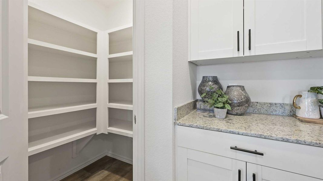 Furnished interior view inside a new home in Tamarron, Fulshear (Image 10).