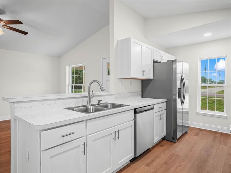 Furnished interior view inside a new home in , Bowling Green (Image 5).