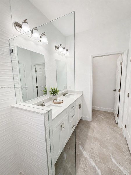 Furnished interior view inside a new home in , Lehigh Acres (Image 9).