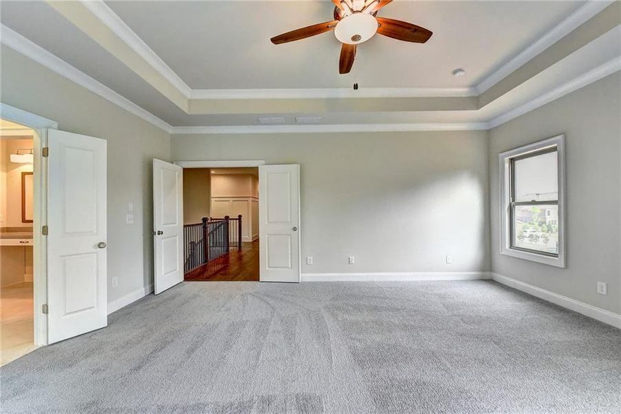 Spacious, unfurnished interior of a new home in Bellmoore Park, Duluth (Image 79).