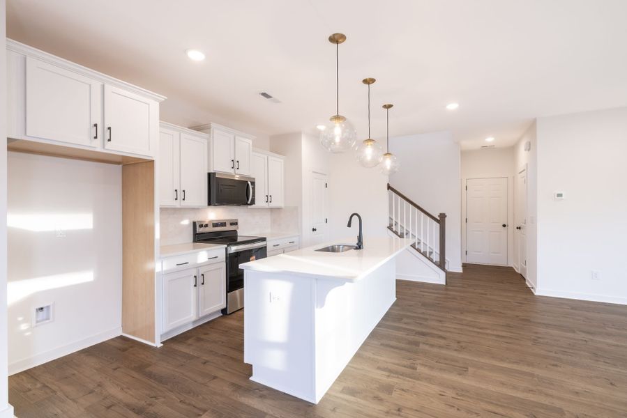 Furnished interior view inside a new home in Morrow Brook, Albemarle (Image 4).