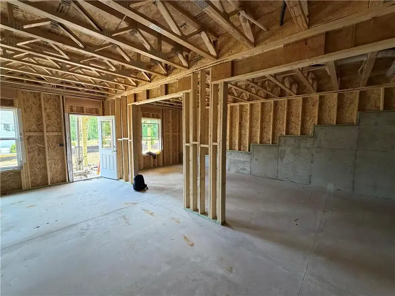In-progress construction of a new home in Arbors at Richland Creek, Buford, GA (Image 62). In-progress construction of a new home in Arbors at Richland Creek, Buford, GA (Image 62).