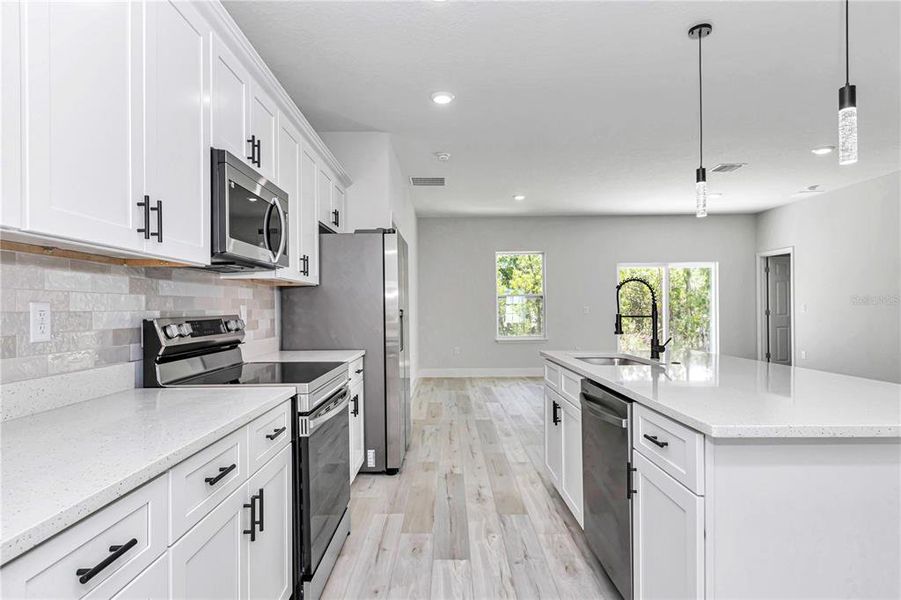 Furnished interior view inside a new home in , Ocala (Image 3).